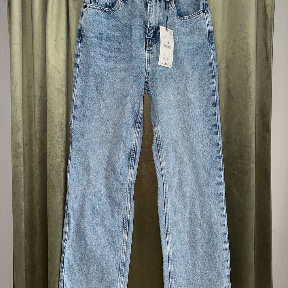 ZARA Classic Blue Denim Jeans